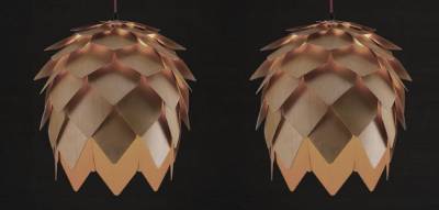 Подвесной светильник Imperiumloft Crimea Pine Cone Natural Wood 40.510 фото