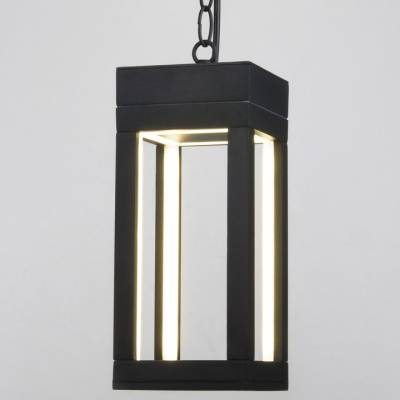Подвесной светильник Elektrostandard Frame 1528 TECHNO LED черный фото