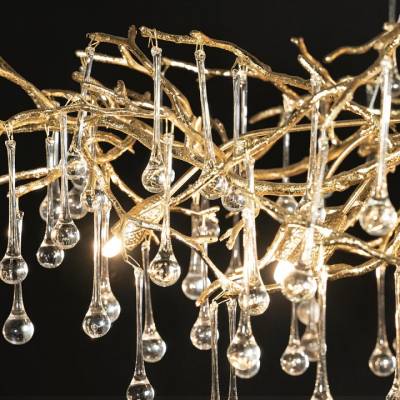 Подвесная люстра Loft it Bijout 10067/1500 GD фото