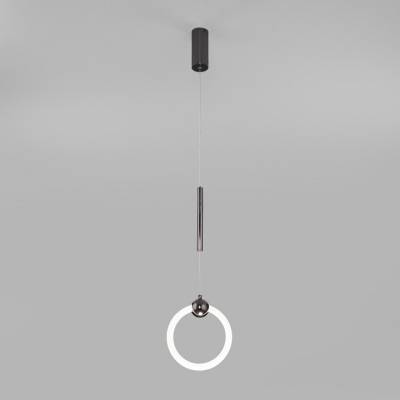 Подвесной светильник Eurosvet Rim 90165/1 черный жемчуг фото