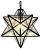 Подвесной светильник Imperiumloft Black Star Clear Glass 101314-26 фото