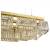 L'ARTE LUCE Gisele  люстра, mirror gold фото