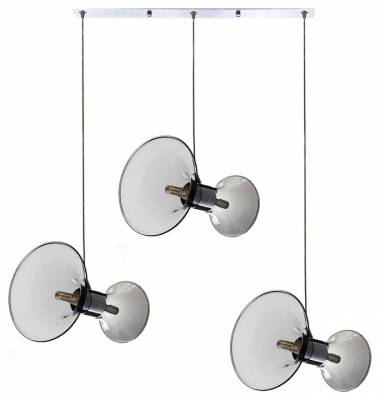 Подвесной светильник LUMINA DECO Warni LDP 6819-3 GY фото