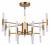 Люстра на штанге Arte Lamp Ramona A7410PL-24PB фото