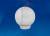UFP-P150A CLEAR Рассеиватель призматический (с насечками) в форме шара для садово-парковых светильников. Диаметр - 150мм. Тип соединения с кр