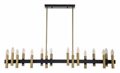 Люстра на штанге Indigo Cero 13009/16PL Black фото