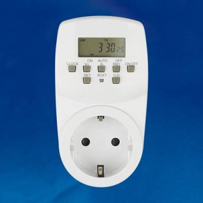 Розетка с таймером Uniel UST-E20 UL-00003766 фото