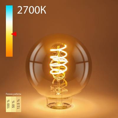 Лампа светодиодная Elektrostandard Dimmable F E27 5Вт 2700K BLE2747 фото