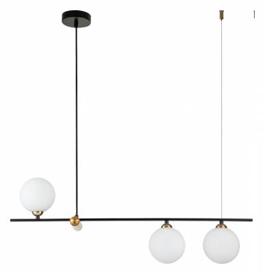 Подвесной светильник Indigo Opaco 11015/3P Black фото