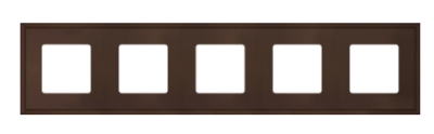 фото рамка 5-постов fede marco цвет:  мокко