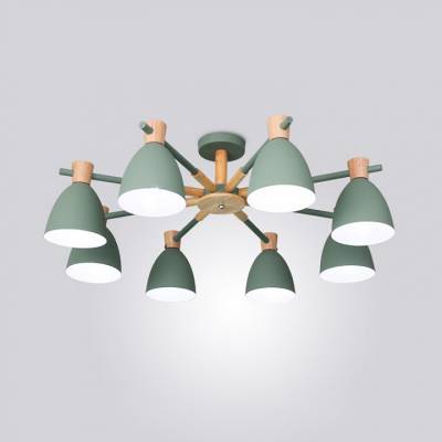 Люстра на штанге Imperiumloft Folke Green FOLKE01 фото
