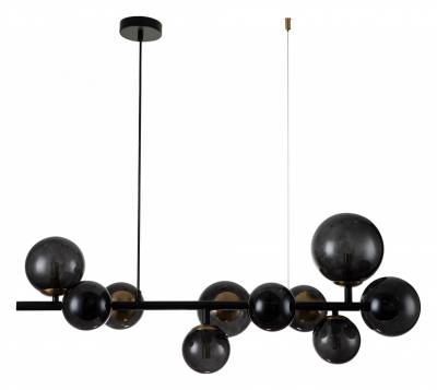Подвесная люстра Indigo Molecola 11018/10P Black фото