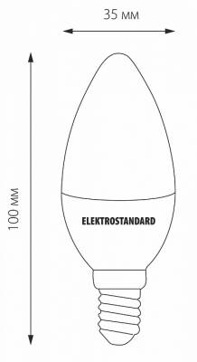 Лампа светодиодная Elektrostandard BLE1410 E14 7Вт 4200K a049063