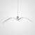 Подвесной светильник Imperiumloft Brokis Night Birds White 40.2189-0 фото