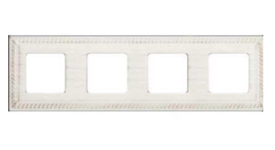 фото рамка 4-поста fede sevilla цвет:		белый декапо