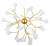 Подвесная люстра Arte Lamp Candy A7274SP-36GO фото