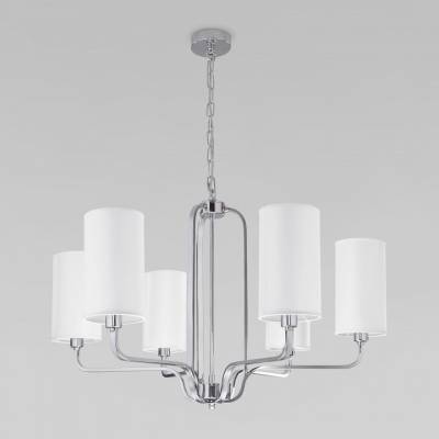 Подвесная люстра Eurosvet Purezza 60128/6 хром фото