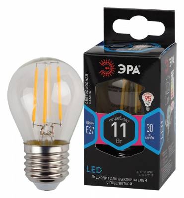 Лампа светодиодная Эра F-LED E27 11Вт 4000K Б0047015 фото