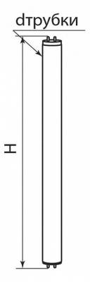 Лампа люминесцентная Feron EST14 G5 21Вт 6400K 3052
