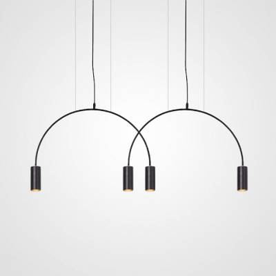Подвесной светильник Imperiumloft Arc Black ARC01 фото