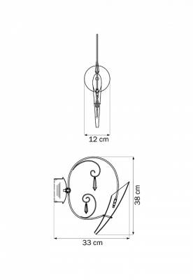 Бра Lightstar Scarabeo 755614 фото