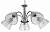 Подвесная люстра Escada Freesia 658/5PL Chrome фото