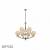 Подвесная люстра iLamp Vivaldi 85125/8+4 CR фото