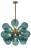 Люстра на штанге Loft it Miracle 10130/18 Blue в EL DECO Люстра на штанге Loft it Miracle 10130/18 Blue фото