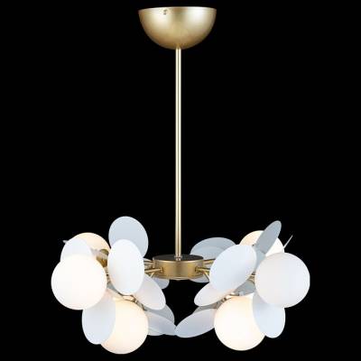 Люстра на штанге Loft it Matisse 10008/8 white фото