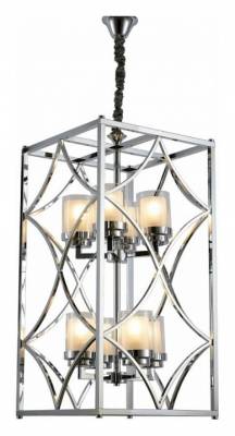 Подвесная люстра LUMINA DECO Quadrato LDP 1223-8 CHR фото