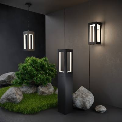Подвесной светильник Elektrostandard Frame 1528 TECHNO LED черный фото