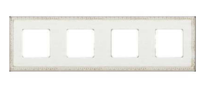 фото рамка 4-поста fede toledo цвет:		белый декапо