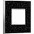 фото рамка одинарная fede vintage corinto цвет:		черный кварц-светлый хром