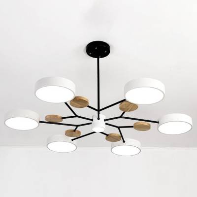 Люстра на штанге Imperiumloft Meade Lamps White MEADE-01 фото