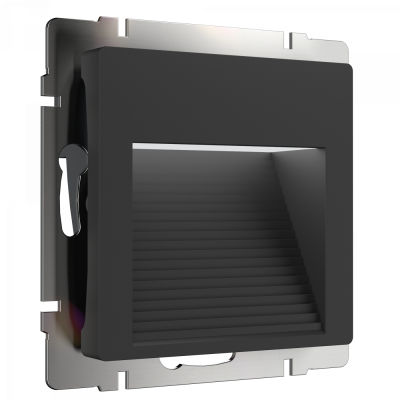 WL08-BL-02-LED/ Встраиваемая LED подсветка (черный) фото