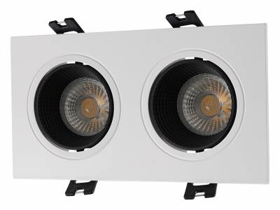 Встраиваемый светильник Denkirs DK3022 DK3072-WH+BK фото