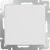 WL01-SW-1G-2W / Выключатель одноклавишный проходной (белый) фото