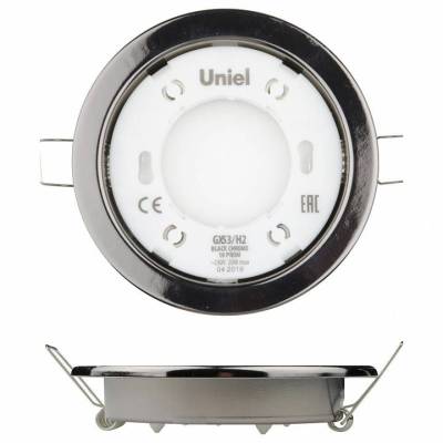 Встраиваемый светильник Uniel GX53-H2 UL-00005055 фото