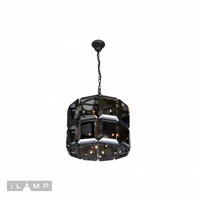 Подвесной светильник iLamp Panorama 10490-5+5P BK фото