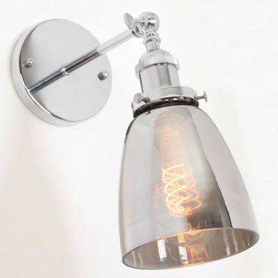 Бра LUMINA DECO Fabi LDW 6800-1 CHR+GY фото