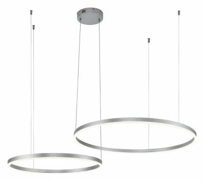 Подвесной светильник Indigo Galass 14001/2P Silver фото