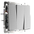 WL06-SW-3G/Выключатель трехклавишный  (серебряный) фото