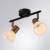 Спот Arte Lamp Falena A3117PL-2BK фото
