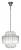 Подвесная люстра iLamp Destiny MD0267-4A фото